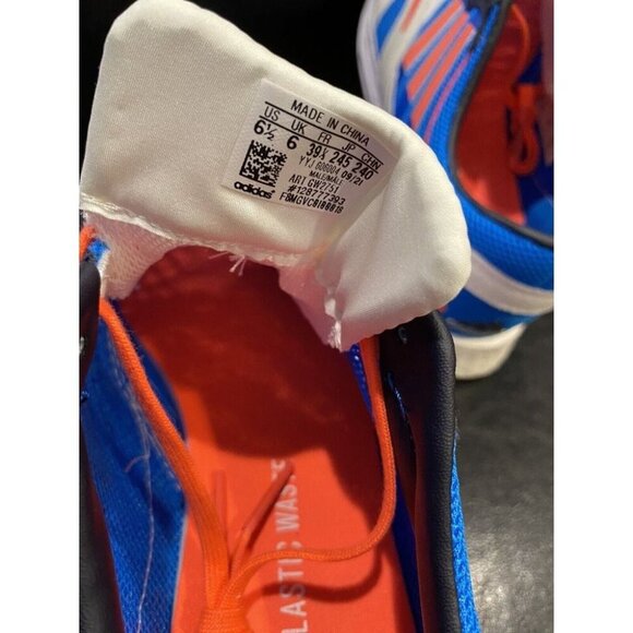 ADIDAS ADIZERO PRO DNA BLUE  NEON PINK WHITE SILVER MEN'S SIZE 6.5 RUNNING SHOES - Picture 8 of 12